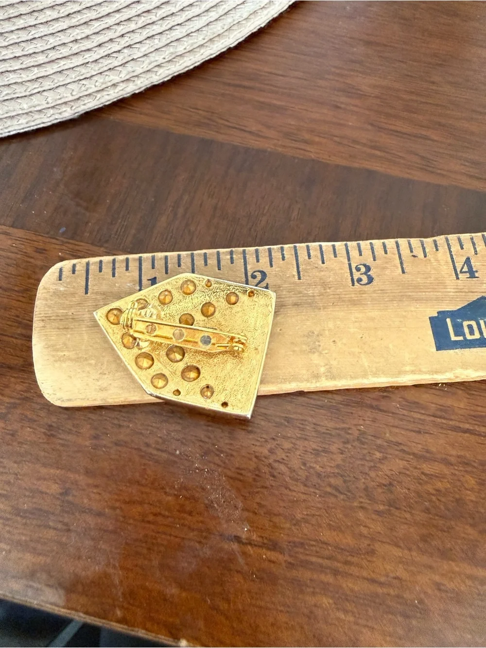 Vintage Gold Tone Brooch